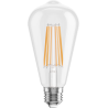 Mexen Vintis Filament LED-glödlampa E27, ST64, 10W, Varm - 2200K, 1320 lm, klar - L152-E27-1022-00