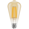 Mexen Vintis LED-glödlampa E27, ST64, 10W, Varm - 2200K, 910 lm, amber - L152-E27-1022-50