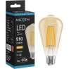 Mexen Vintis LED filamentlampa E27, ST64, 10W, Varm - 2700K, 910 lm, bärnsten - L152-E27-1027-50