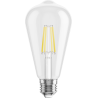 Mexen Vintis LED-filamentlampa E27, ST64, 4W, Neutral - 4000K, 470 lm, klar - L152-E27-0440-00