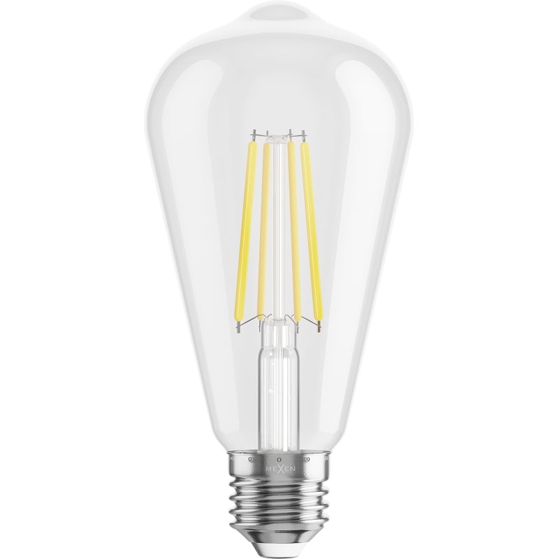 Mexen Vintis Bombilla LED filamento E27, ST64, 8W, Neutra - 4000K, 1055 lm, clara - L152-E27-0840-00