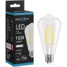 Mexen Vintis LED-filamentlampa E27, ST64, 10W, Neutral - 4000K, 1320 lm, klar - L152-E27-1040-00