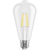 Mexen Vintis Bombilla de filamento LED E27, ST64, 4W, Fría - 6500K, 470 lm, clara - L152-E27-0465-00