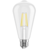 Mexen Vintis LED-kiupõletitoru E27, ST64, 6W, Külm - 6500K, 720 lm, läbipaistev - L152-E27-0665-00