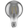 Mexen Vintis Bombilla LED de filamento E27, G80, 2W, Cálida - 2200K, 150 lm, ahumado - L155-E27-0222-70