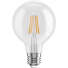 Mexen Vintis żarówka filament LED E27, G80, 4W, Ciepła - 2700K, 470 lm, clear - L155-E27-0427-00