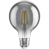 Mexen Vintis LED-filamentlampa E27, G80, 6W, Varm - 2200K, 450 lm, rök - L155-E27-0622-70