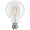 Mexen Vintis Bombilla LED de filamento E27, G80, 6W, Cálida - 2700K, 720 lm, transparente - L155-E27-0627-00