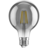 Mexen Vintis LED filament glödlampa E27, G80, 6W, Varm - 2700K, 510 lm, rökfärgad - L155-E27-0627-70
