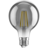 Mexen Vintis Bombilla filament LED E27, G80, 8W, Cálida - 2700K, 680 lm, humo - L155-E27-0827-70