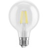 Mexen Vintis Bombilla filament LED E27, G80, 6W, Neutra - 4000K, 720 lm, transparente - L155-E27-0640-00