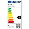 Mexen Vintis LED-filamentlampa E27, G80, 8W, Neutral - 4000K, 1055 lm, klar - L155-E27-0840-00
