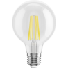Mexen Vintis LED E27 hõõgniidiga pirn, G80, 10W, Neutraalne - 4000K, 1320 lm, läbipaistev - L155-E27-1040-00