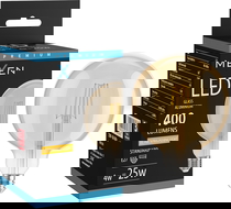 Mexen Vintis LED-Filamentlampe E27, G125, 4W, Warm - 2200K, 400 lm, Amber - L158-E27-0422-50