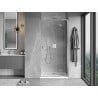 Mexen Mist-H L right hinged shower door 70 cm, transparent, chrome - 8A5L-070-000-01-00-P