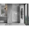 Mexen Mist-H L douchdeur scharnierend rechts 70 cm, transparant, chroom - 8A5L-070-000-01-00-P