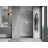 Mexen Mist-H L porte de douche battante droite 85 cm, transparent, chrome - 8A5L-085-000-01-00-P