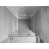 Mexen Mist-H L drzwi prysznicowe uchylne prawe 90 cm, transparent, chrom - 8A5L-090-000-01-00-P