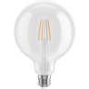 Mexen Vintis LED-glödlampa filament E27, G125, 6W, Varm - 2700K, 720 lm, klar - L158-E27-0627-00