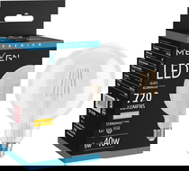 Mexen Vintis Λάμπα filament LED E27, G125, 6W, Θερμή - 2700K, 720 lm, διαφανής - L158-E27-0627-00