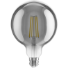 Mexen Vintis LED-lampa filament E27, G125, 8W, Varm - 2700K, 680 lm, rök - L158-E27-0827-70