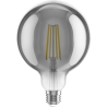 Mexen Vintis żarówka filament LED E27, G125, 8W, Ciepła - 2700K, 680 lm, smoke - L158-E27-0827-70