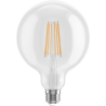 Mexen Vintis Filament LED-glödlampa E27, G125, 10W, Varm - 2700K, 1320 lm, klar - L158-E27-1027-00