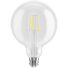 Mexen Vintis LED-filamentlampa E27, G125, 6W, Neutral - 4000K, 720 lm, klar - L158-E27-0640-00
