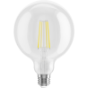 Mexen Vintis LED-filamentlampa E27, G125, 8W, Neutral - 4000K, 1055 lm, klar - L158-E27-0840-00