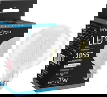 Mexen Vintis LED E27 kvēldiega spuldze, G125, 8W, Neitrāla - 4000K, 1055 lm, caurspīdīga - L158-E27-0840-00