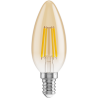 Mexen Vintis żarówka filament LED E14, C35, 4W, Ciepła - 2200K, 400 lm, amber - L154-E14-0422-50