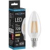 Mexen Vintis Bombilla LED de filamento E14, C35, 6W, Cálida - 2700K, 720 lm, clara - L154-E14-0627-00