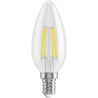 Mexen Vintis Bombilla de filamento LED E14, C35, 4W, Neutra - 4000K, 470 lm, transparente - L154-E14-0427-00 - L154-E14-0440-00