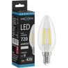 Mexen Vintis LED-glödtrådslampa E14, C35, 6W, Neutral - 4000K, 720 lm, klar - L154-E14-0640-00