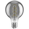 Mexen Vintis Bombilla LED de filamento espiral E27, G80, 8W, Cálida - 2200K, 450 lm, humo - L165-E27-0822-70