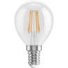 Mexen Vintis Bombilla de filamento LED E14, G45, 4W, Cálida - 2700K, 470 lm, clara - L156-E14-0427-00