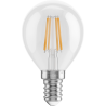 Mexen Vintis LED-filamentlampa E14, G45, 4W, Varm - 2700K, 470 lm, klar - L156-E14-0427-00