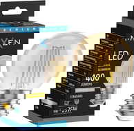 Mexen Vintis LED filament žarnica E27, G45, 4W, Topla - 2200K, 400 lm, jantarna - L156-E27-0422-50