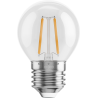 Mexen Vintis LED-filamentlampa E27, G45, 2W, Varm - 2700K, 240 lm, klar - L156-E14-0227-00 - L156-E27-0227-00