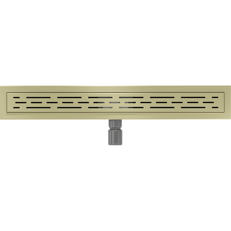 Mexen Flat M01 drain linéaire 70 cm, or brossé - 1A20070-15