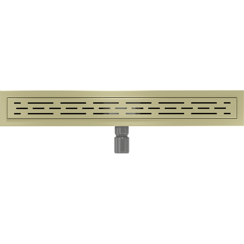 Mexen Flat M01 odpływ liniowy 70 cm, złoty szczotkowany - 1A20070-15