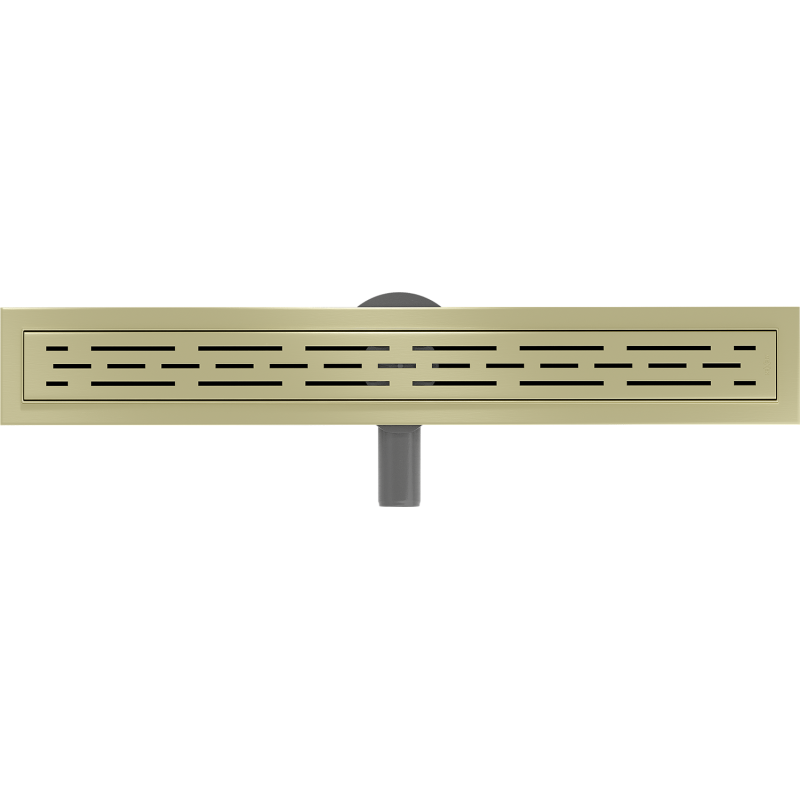 Mexen Flat 360° M01 scarico lineare rotativo 70 cm, oro spazzolato - 1A20070-40