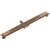 Mexen Flat M01 linear drain 90 cm, brushed copper - 1C20090-15
