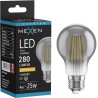 Mexen Vintis LED-filamentlampa E27, A60, 4W, Varm - 2200K, 280 lm, rökfärgad - L150-E27-0422-70