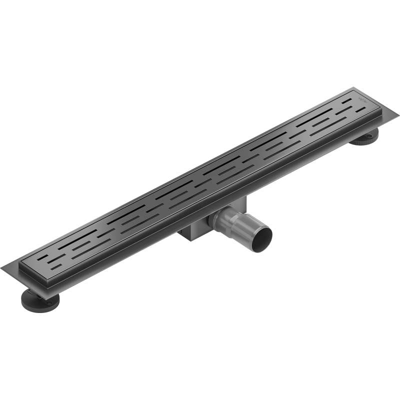 Mexen Flat M01 linear drain 60 cm, gun gray brushed - 1E20060-15