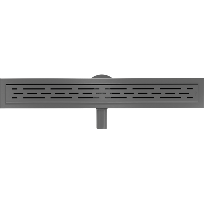 Mexen Flat 360° M01 50 cm Rotating Linear Drain, Brushed Gun Gray - 1E20050-40