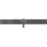 Mexen Flat 360° M01 rotational linear drain 100 cm, brushed gun gray - 1E20100-40
