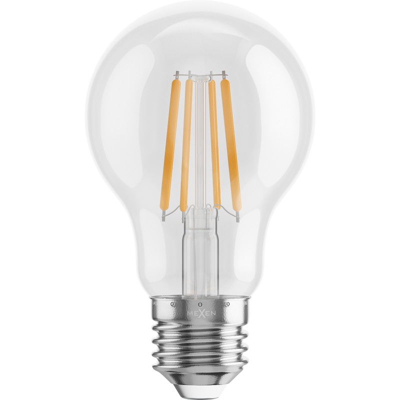 Mexen Vintis LED-glödlampa filament E27, A60, 4W, Varm - 2700K, 470 lm, klar - L150-E27-0427-00