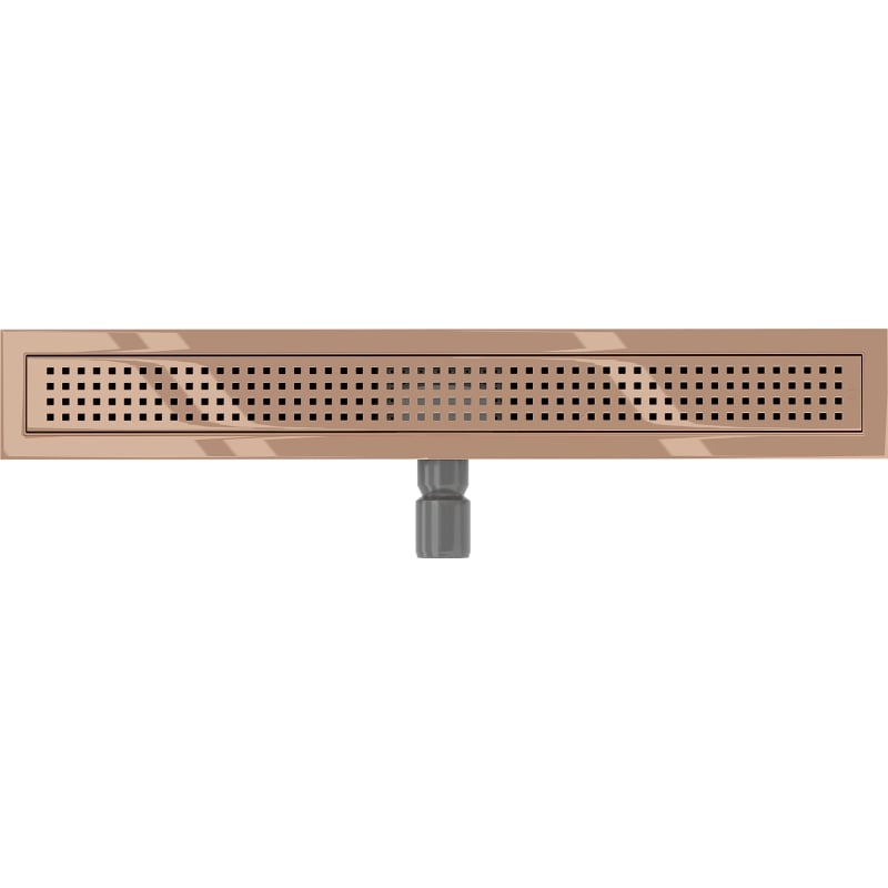 Mexen Flat M08 odpływ liniowy 50 cm, różowe złoto - 1625050-15