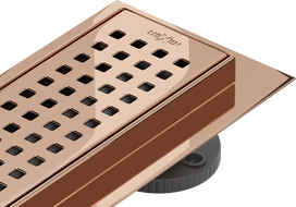 Mexen Flat M08 linearen Oflaf 70 cm, rose Gold - 1625070-15